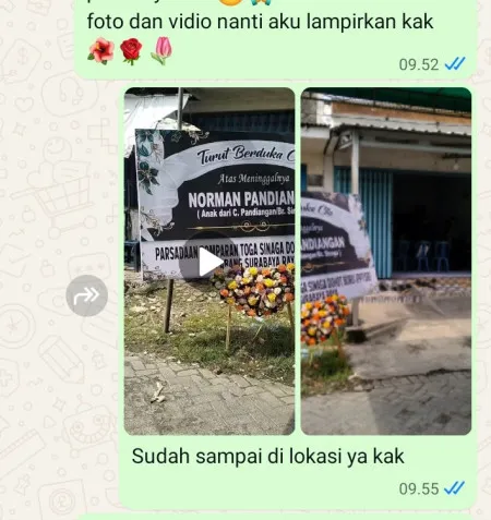 Pengiriman Karangan Bunga Mulyasari Bangodua